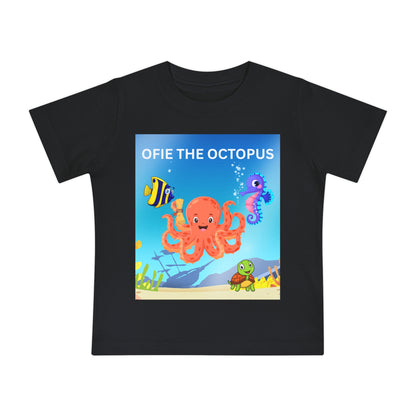 Ofie the Octopus Kids T-Shirt - Cute Baby Tee for Sea Animal Lovers