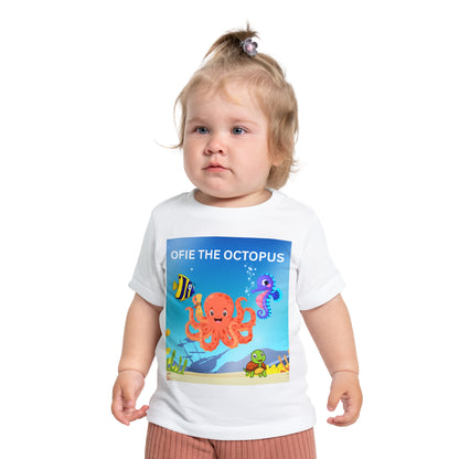 Ofie the Octopus Kids T-Shirt - Cute Baby Tee for Sea Animal Lovers